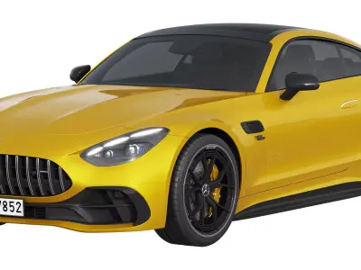 Mercedes-Benz AMG GT43 Coupe 2024 3D model