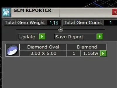  Bezel Engagement Ring 02 3D print model