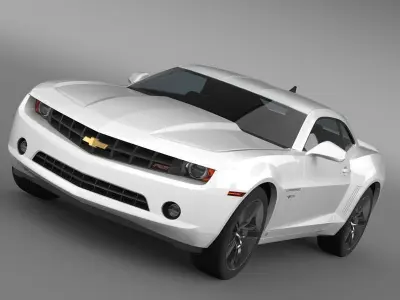 Chevrolet Camaro 45th AE 2012 3D model