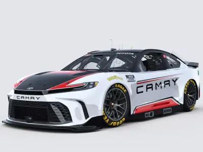 Nascar Toyota Camry 2024 Template 3D model