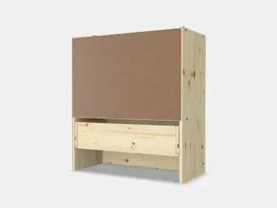 RAST Chest of 3 drawers 3D model