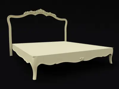 footboard and headboard 3D model