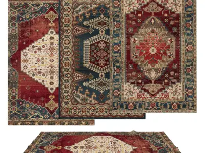 Rugs No 120 Low-poly 3D model