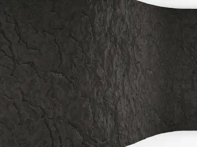 Clif Black Wall Texture 3D model
