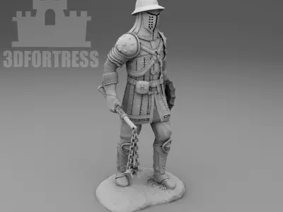 Morgenstern Soldier 3D print model