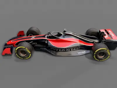 Super Speed F1 3D model