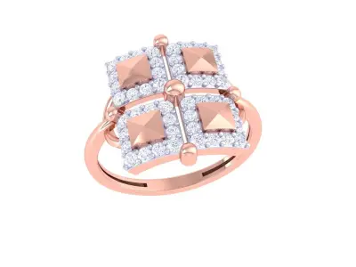 ring ring 3D print model 25