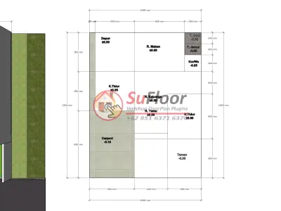 House 10x13m code 637 - Sketchup 3D model 3D model 3D model