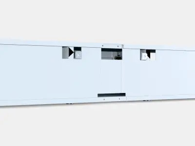 BESTA TV bench 61 3D model