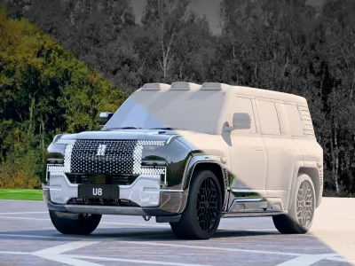 BYD YangWang U8 3D model