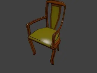 Cartoon Desck Free 3D model