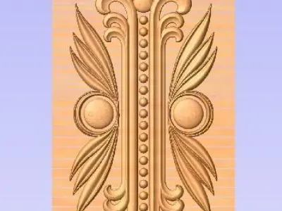 3D Door design  3D print model