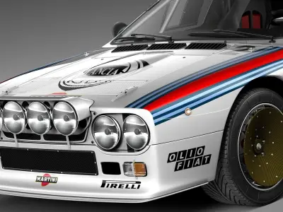 Lancia 037 1982-1983 3D model