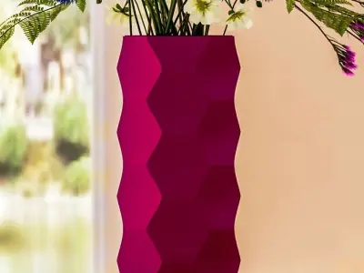 Hexa Vase  3D print model