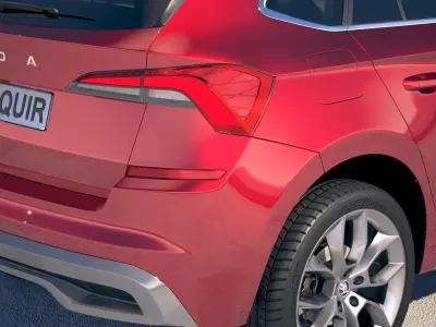 Skoda Kamiq 2020 3D model