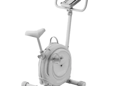 Zipro One S Vertical Magnetic Exercise Bike 3D model