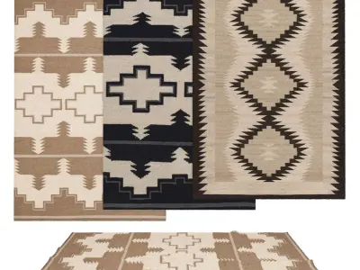 Rugs No 311 Low-poly 3D model