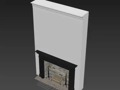 Fireplace 2 3D model