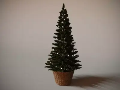 New Year Tree Free 3D model