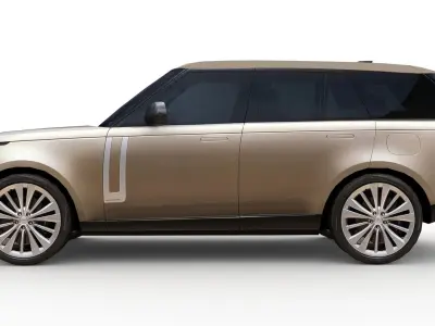 Land Rover Range Rover 2022 Low-poly 3D model
