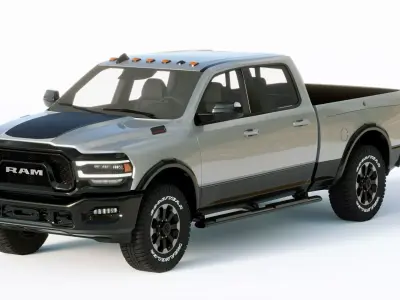 Dodge Ram Power Wagon 2019 3D model