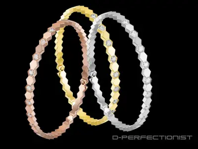 Chaumet Bee My Love Bracelet - Half Diamonds 3D print model