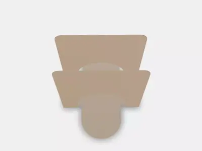 SKOGSROR Napkin holder Low-poly 3D model