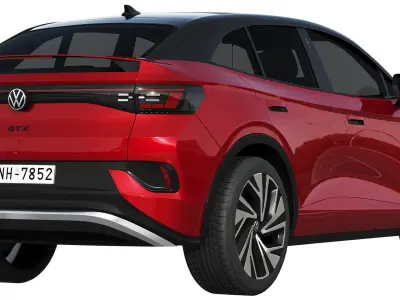Volkswagen ID5 GTX 2022 3D model