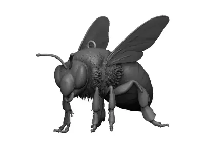 bee pendant 3D print model purchase