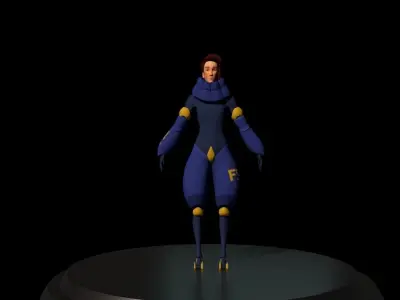 Racing Mech 3D model
