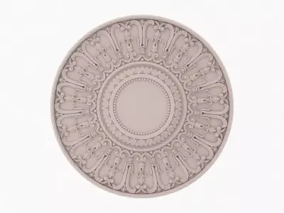 Classic Ceiling Medallion 31 3D model