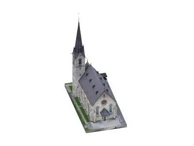 Catholic church  3D model