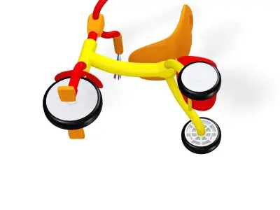 KIDS TRICYCLE BICYCLE BIKE PRESCHOOL 3D print model