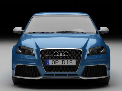 Audi RS3 2012 3D model