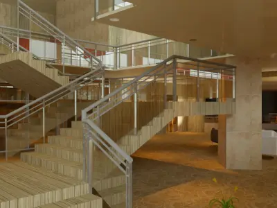 Revit Bank Design HSBC 3D model