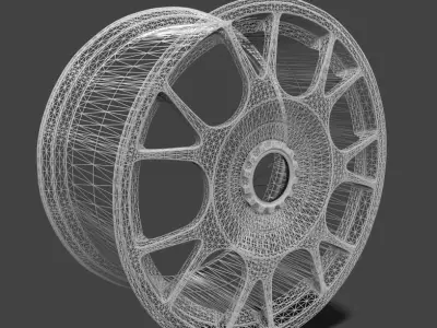 Wheel Rotiform TUF-R 3D model