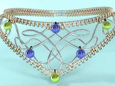 accessory for neck 3D model