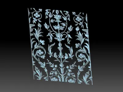 Decorative panel 3D print model purchase
