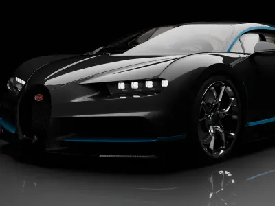 Bugatti Chiron 3D model
