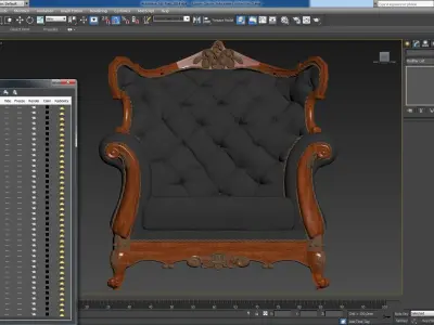 Luxury Classic Sofa jumbo collection 2 3D model