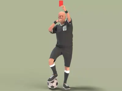 Play by the rules Low-poly 3D model