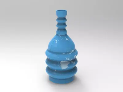 Stra Vase Low-poly 3D model