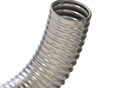 Flexible Duct Pipe 3D print model