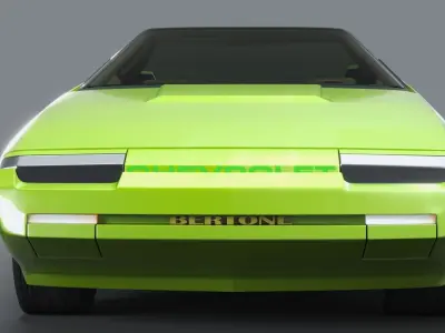 Bertone Corvette Ramarro 3D model