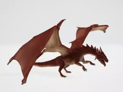 Dragon 3D model 15