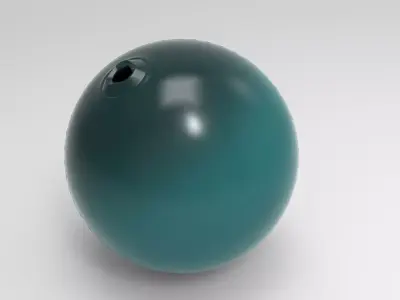 Kao Vase Low-poly 3D model