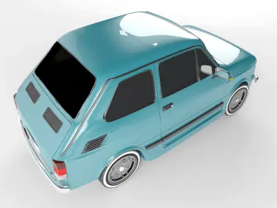 Fiat 126p 3D model