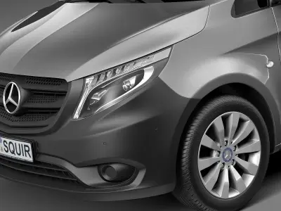 Mercedes-Benz Vito Tourer 2015 3D model