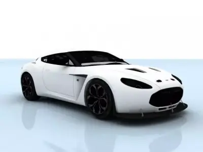 Aston Martin V12 Zagato 2011 3D model