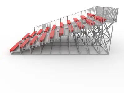 Bleachers 54 3D model